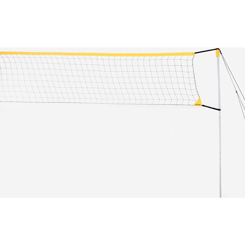Beachvolleyballnetz Set 6 m × 12 m verstellbar in 3 Höhen - BV500 blau