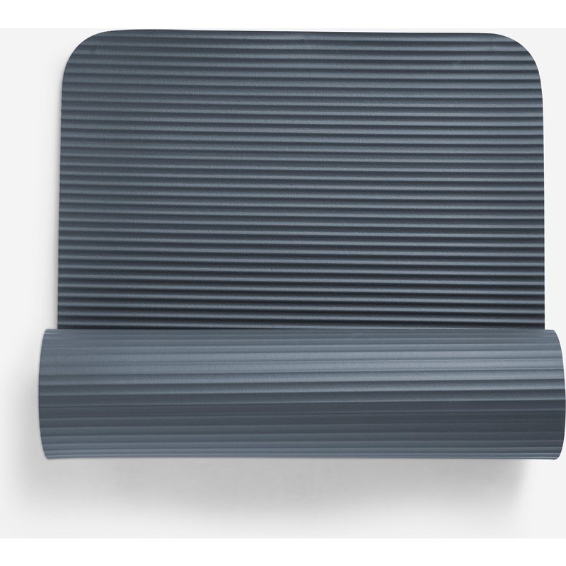 Pilatesmatte Komfort 10 mm - blau/braun