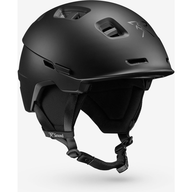 Helm für Skitouren / Bergsteigen / Fahrradfahren (Dreifachnorm) - Wilder schwarz