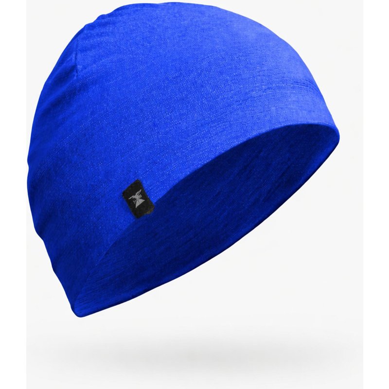 Mütze Merinowolle Trekking - MT500 blau