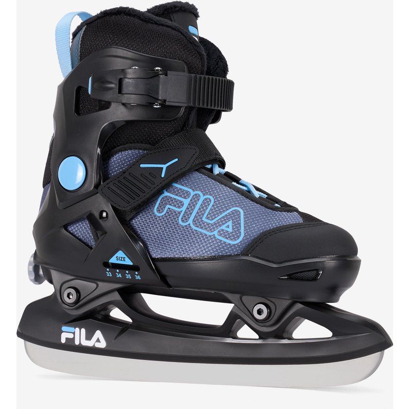Schlittschuhe Kinder - Fila schwarz/blau