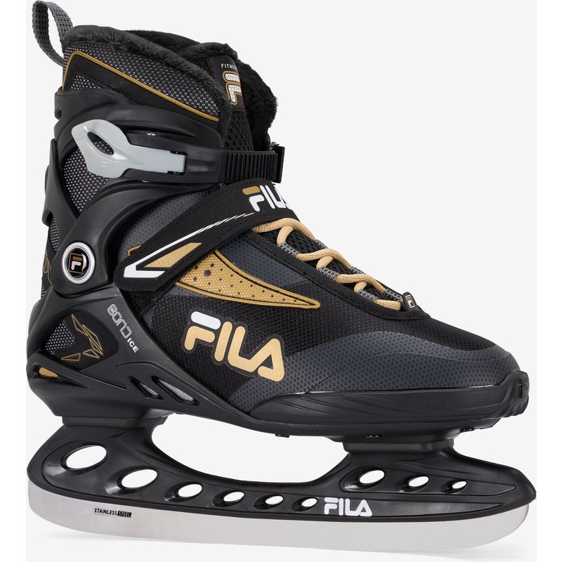 Schlittschuhe Erwachsene - Bond Fila schwarz/gold