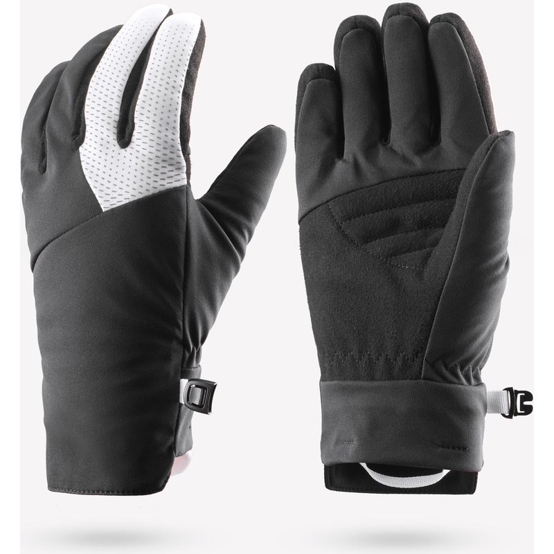 Skihandschuhe Kinder warm - XCS 100 schwarz/weiß