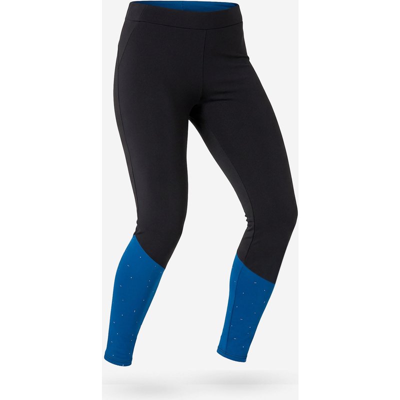 Langlaufhose Tights Kinder winddicht - XCS Tight 500 blau