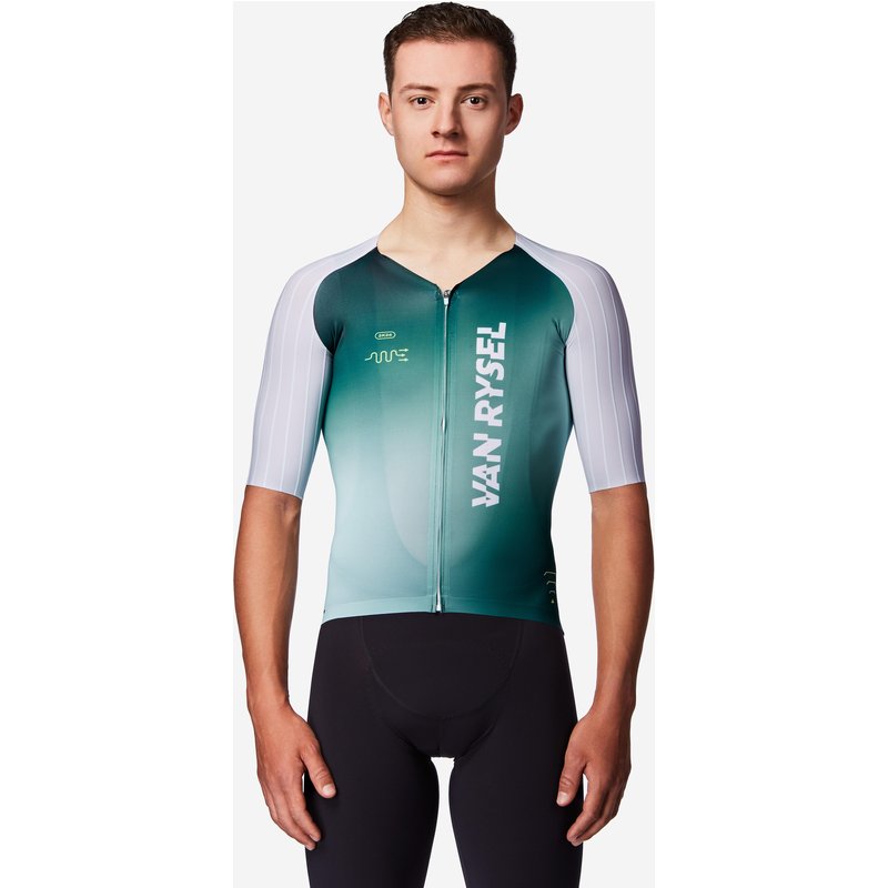 Rennrad Trikot Herren kurzarm Aero „RCR-F“ grün