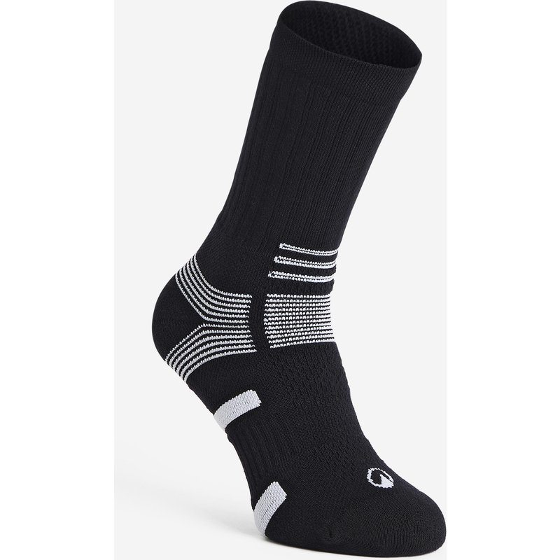 Handball Socken Mid - HB500 2-Pack schwarz