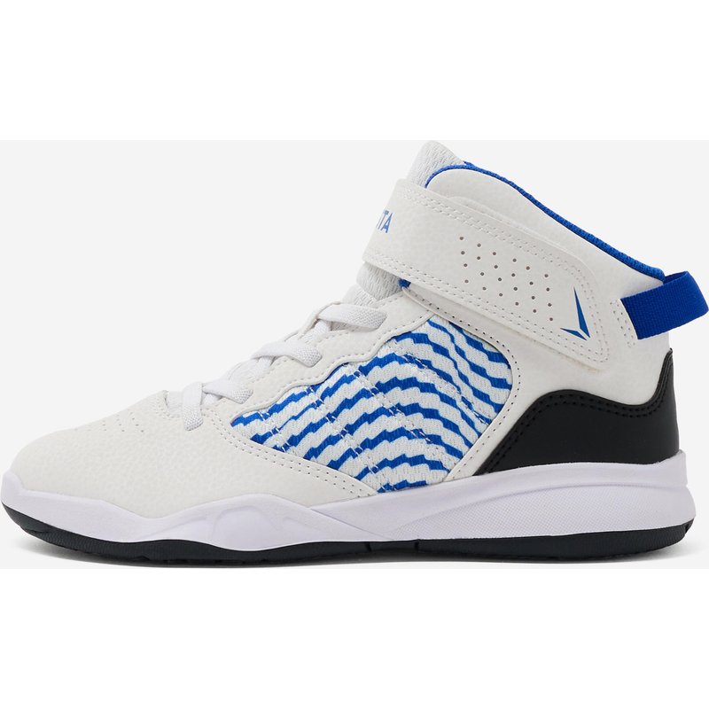 Kinder Basketball Schuhe hoch Einsteiger - SE100 weiß/blau