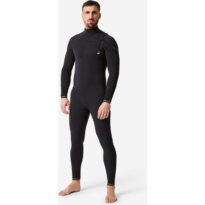 Neoprenanzug Surfen Herren 900 4/3 mm schwarz