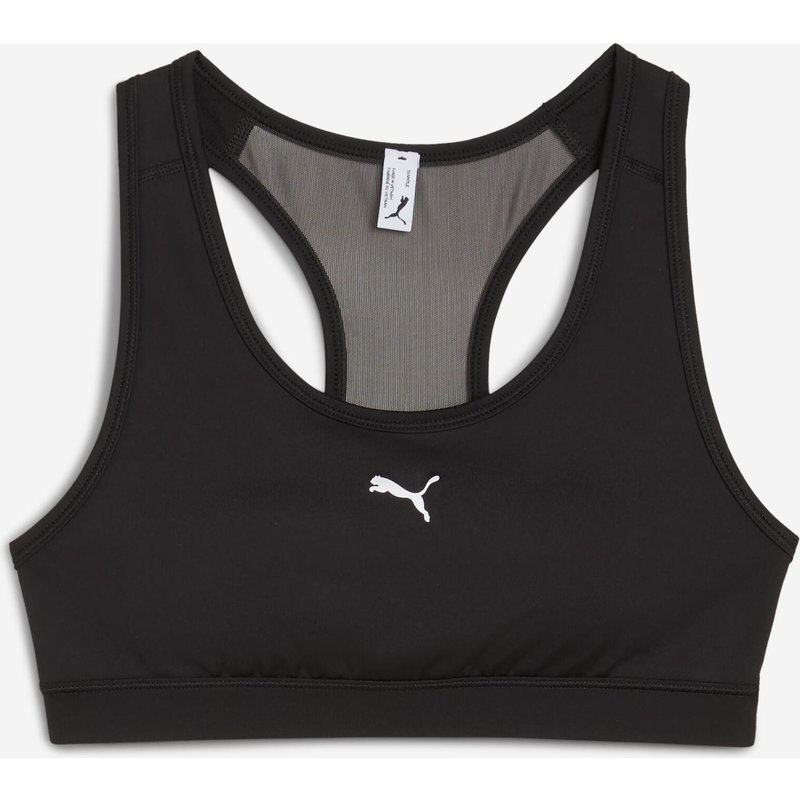 PUMA Sport-BH mittlerer Halt - schwarz