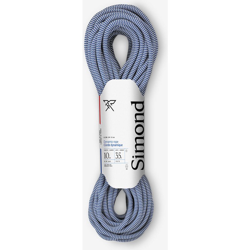 Kletterseil 10 mm × 35 m - Klimb Gym 35 blau