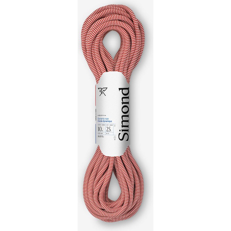 Kletterseil 10 mm × 25 m - Klimb Gym 25 rot
