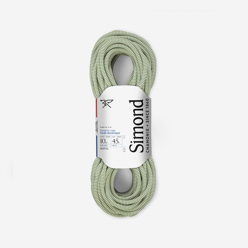 Kletterseil 10 mm x 45 m - Klimb Gym 45 grün