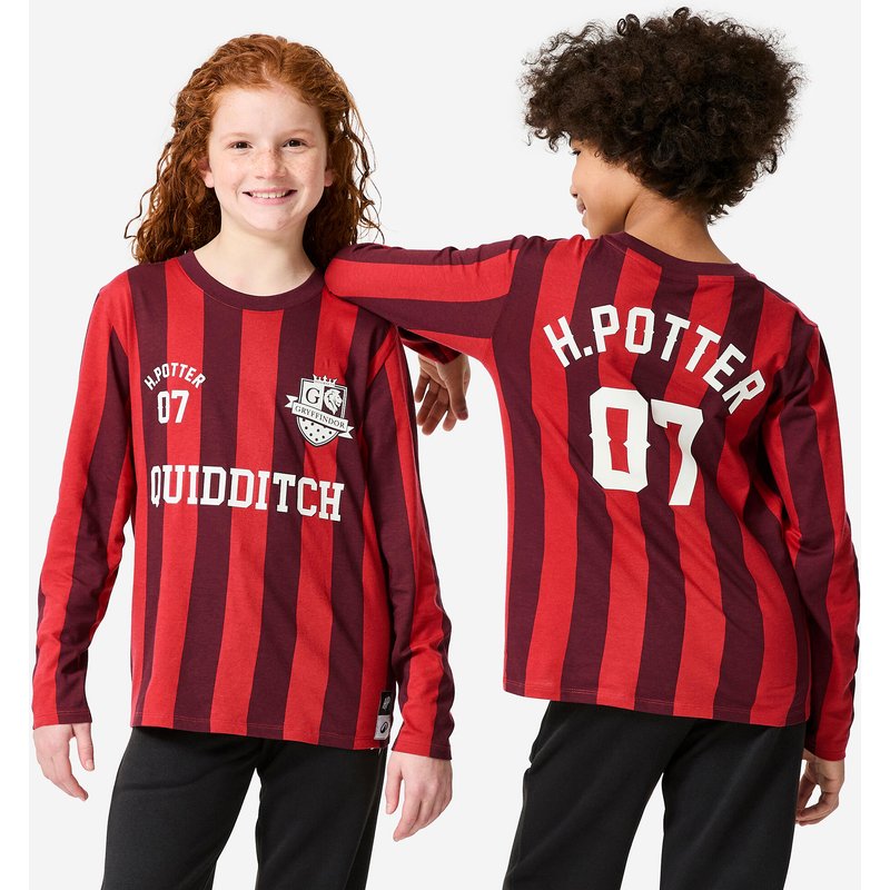 Langarmshirt Kinder Baumwolle - Harry Potter bordeaux