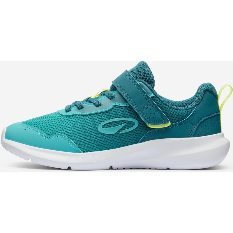 Fitnessschuhe Sneaker Kinder Klett atmungsaktiv leicht - Play Sporty türkis