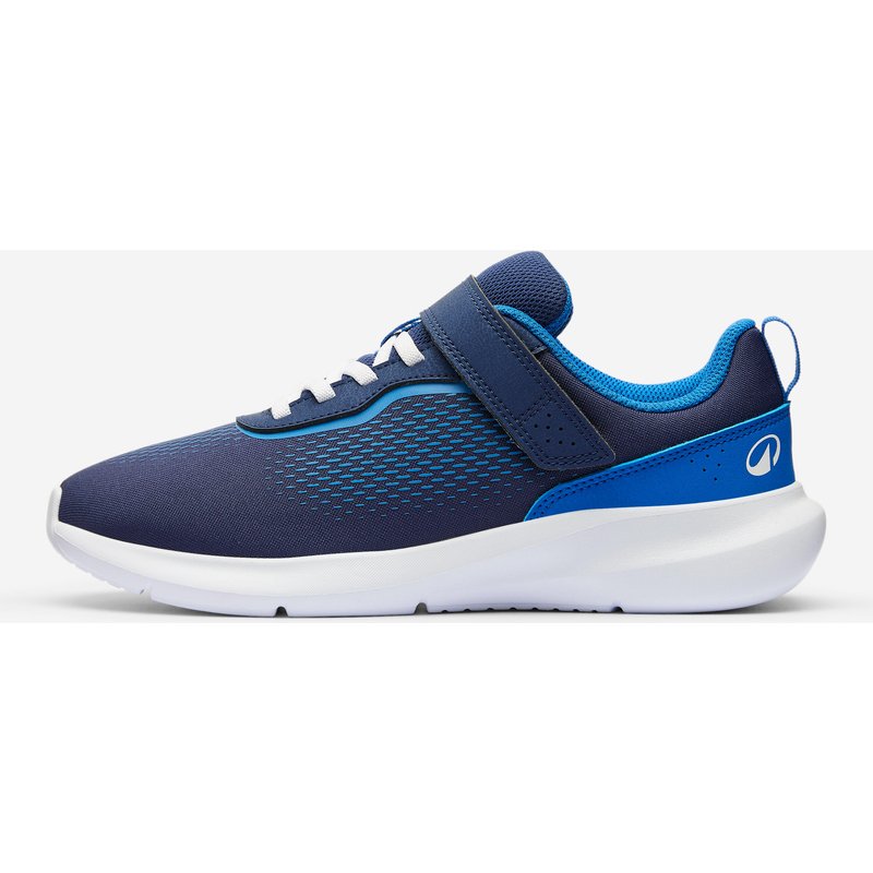 Fitnessschuhe Sneaker Kinder Klettverschluss leicht - Play Fun blau