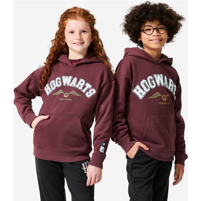Hoodie Kinder Molton warm - Harry Potter bordeaux