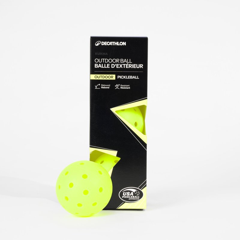 Pickleball-Bälle Outdoor USAPA-zertifiziert 3 Stück