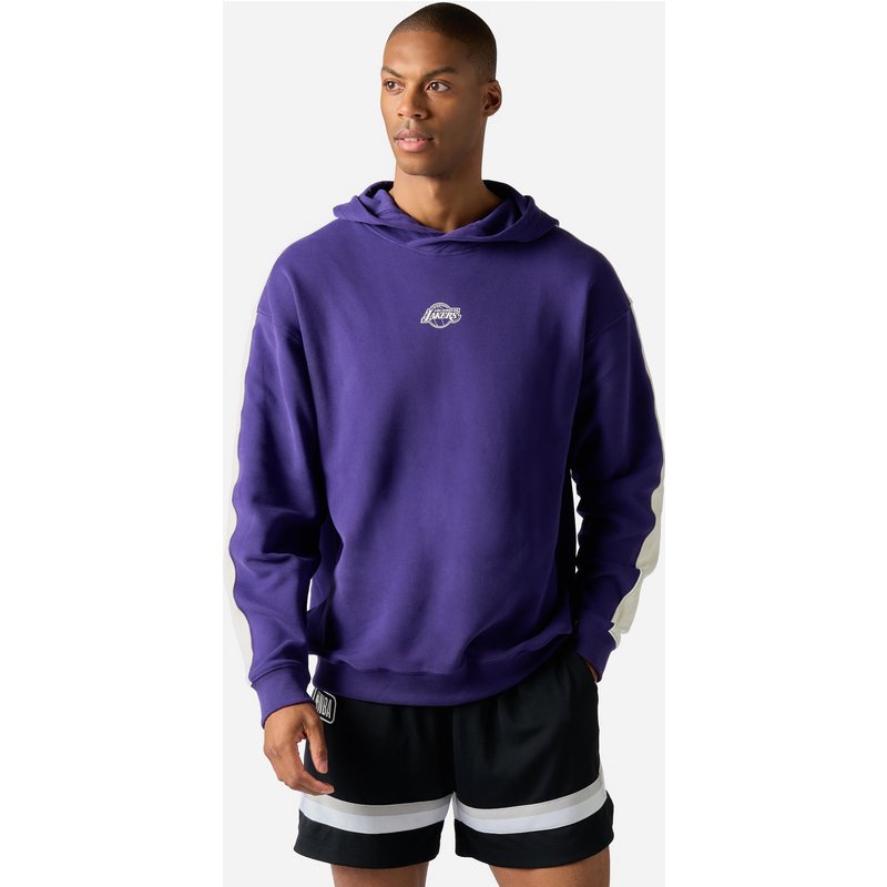 Damen/Herren Basketball Sweatshirt mit Kapuze NBA Lakers - violett