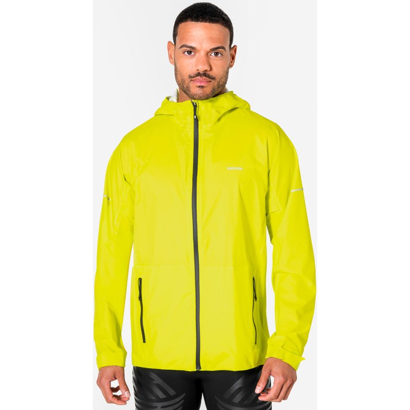 Laufjacke Herren wasserdicht atmungsaktiv - KIPRUN Run 900 grün