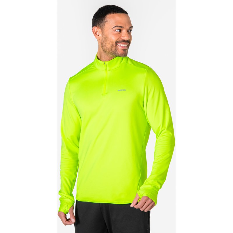 Laufshirt langarm Herren gut sichtbar - Warm Day Visibility