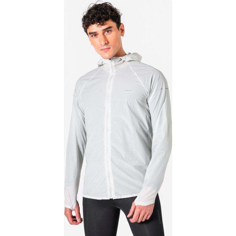 Laufjacke Trailrunning Herren winddicht - Run 900 Wind grau