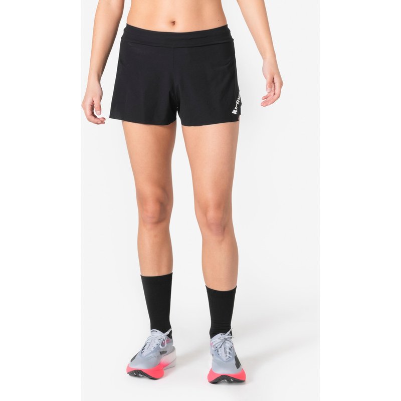 Laufshorts Damen integrierter Slip Performance - Proteam schwarz
