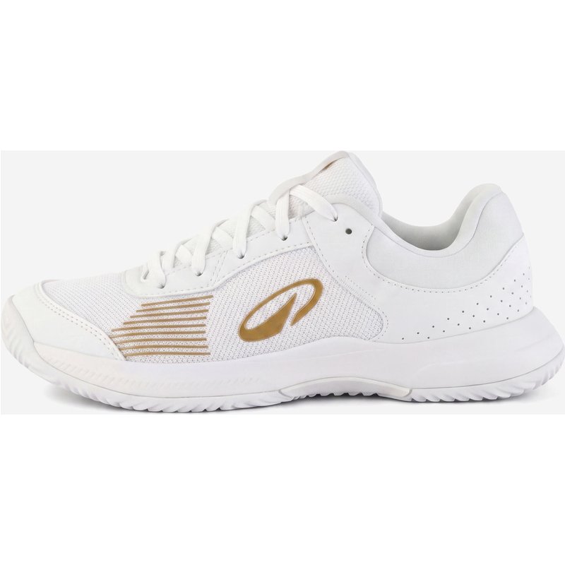 Damen/Herren Tennisschuhe Multicourt - Comfort Lite weiß/beige