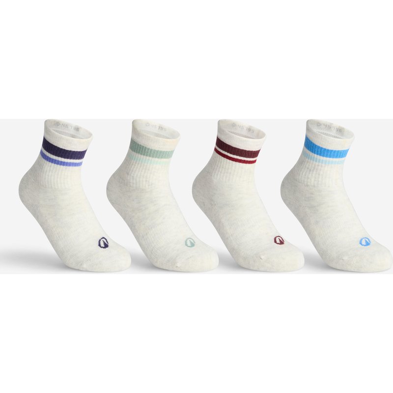 Kinder Tennissocken High 4er Pack - RS300 weiß