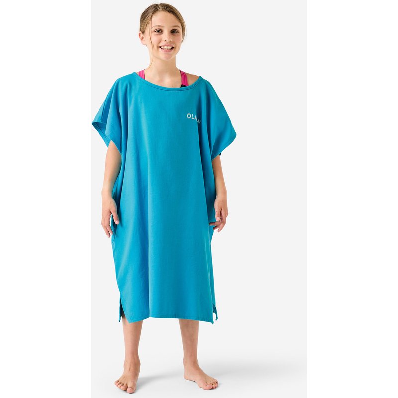 Surf-Poncho Kinder 100 blau