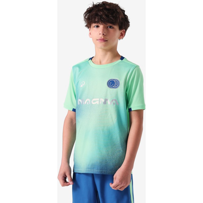 Kinder Fußball Trikot kurzarm - Viralto Kids Boreal grün/blau