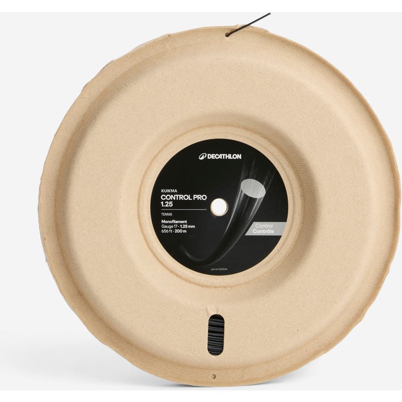 Tennissaite TA960 Control 1,25 mm Monofaser schwarz Rolle 200 m