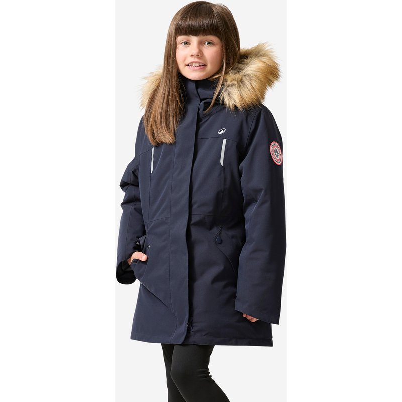 Winterjacke Parka Kinder bis -17 °C Gr. 122–172 Wandern - NH900 blau