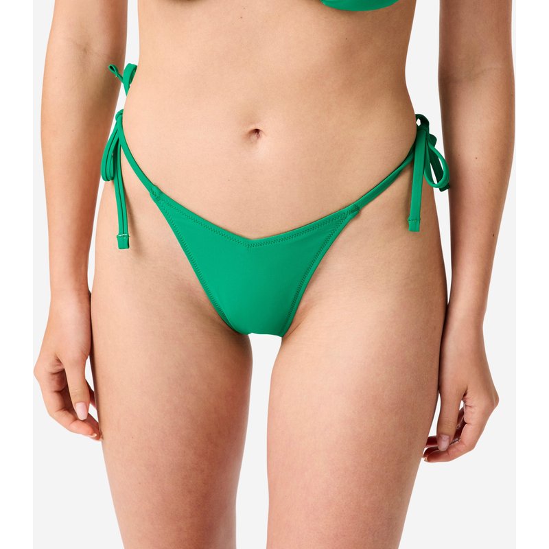 Bikini-Hose String brasilianisch geknotet Damen grün - ViVi Limited Edition
