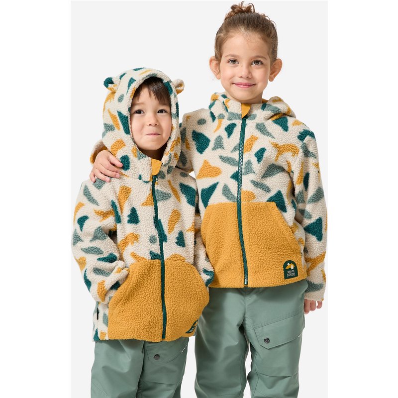 Fleecejacke Kleinkinder Gr. 92–116 Sherpa Wandern - NH500 bedruckt
