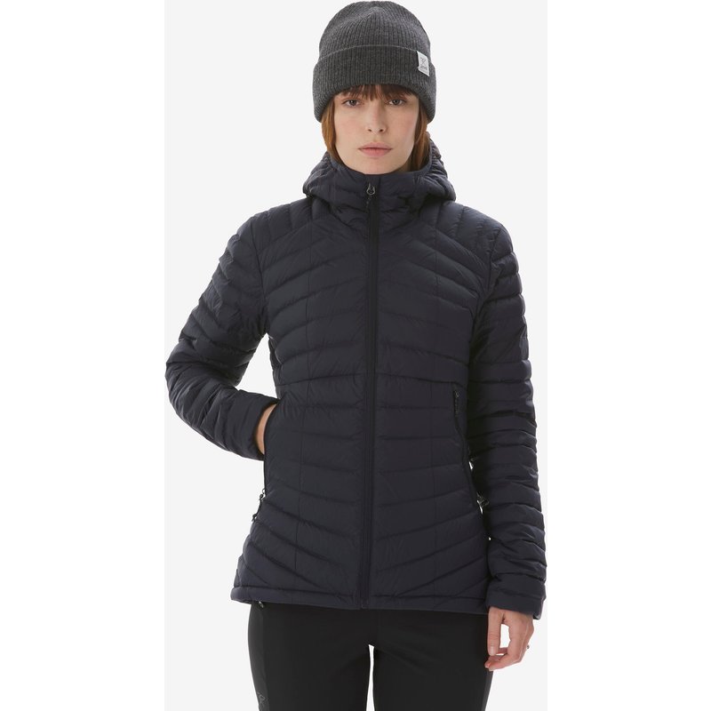 Daunenjacke Damen leicht bis -3 °C Trekking - Xplore marineblau