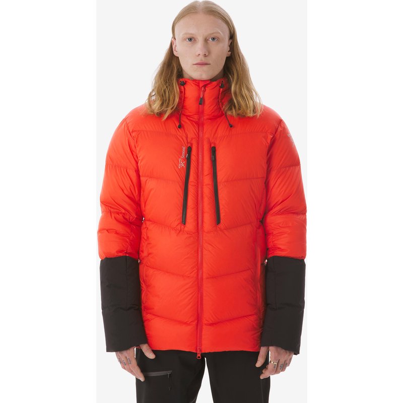 Herren Daunenjacke - Makalu rot