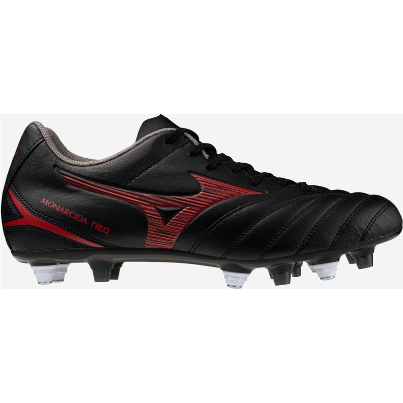Damen/Herren Rugby Stollenschuhe - Monarcida Neo III schwarz/rot