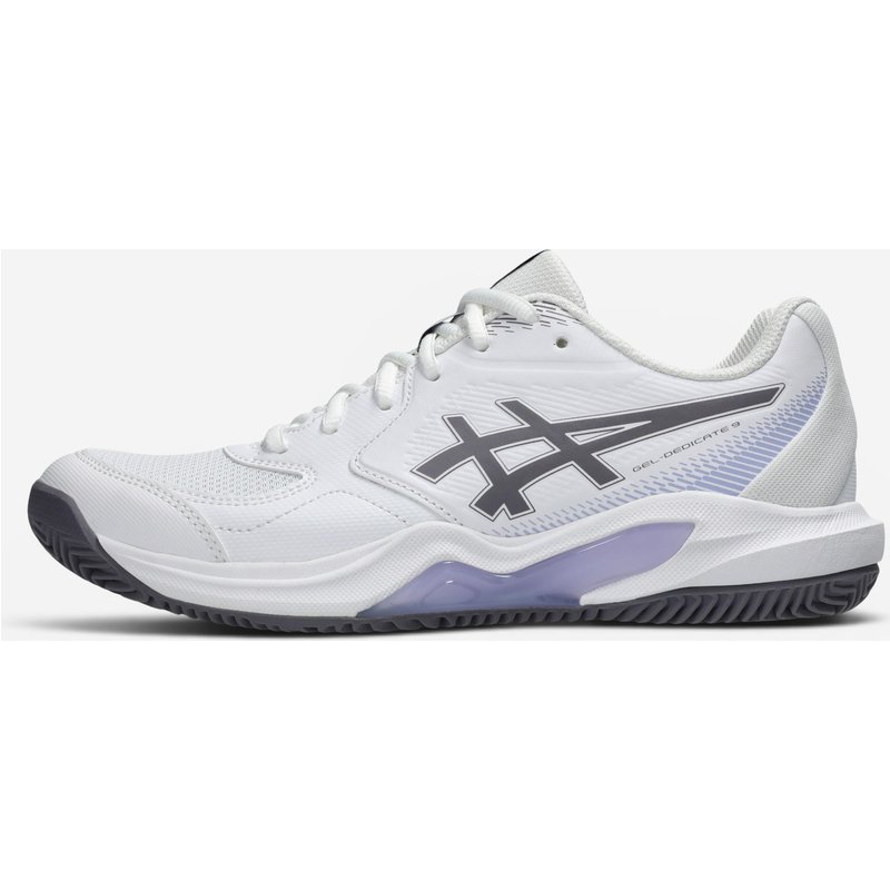 Damen Tennisschuhe Sandplatz - Gel Dedicate 9 weiß