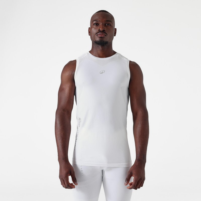 Damen/Herren Basketball Funktionsshirt ärmellos - NBA Tank 500 weiß