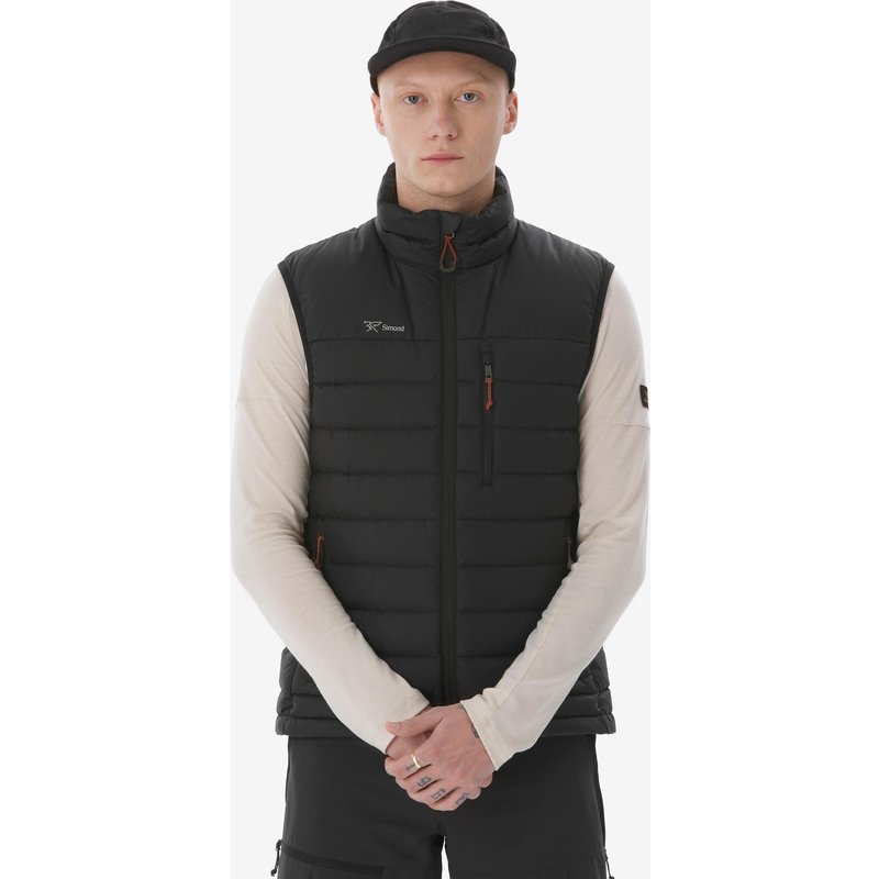 Daunenweste Herren Wandern - MT500 schwarz