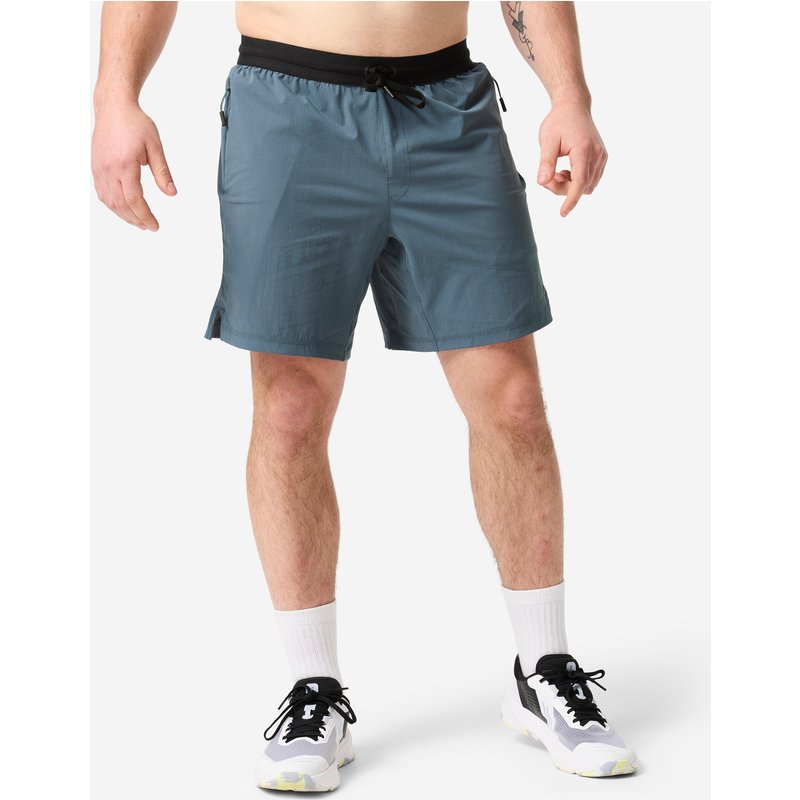 Shorts Herren halblang 18 cm - dunkelblau