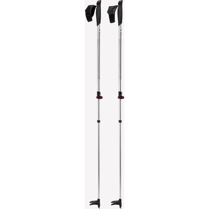 Skistöcke Erwachsene verstellbar Langlauf - XC S POLE 100 grau