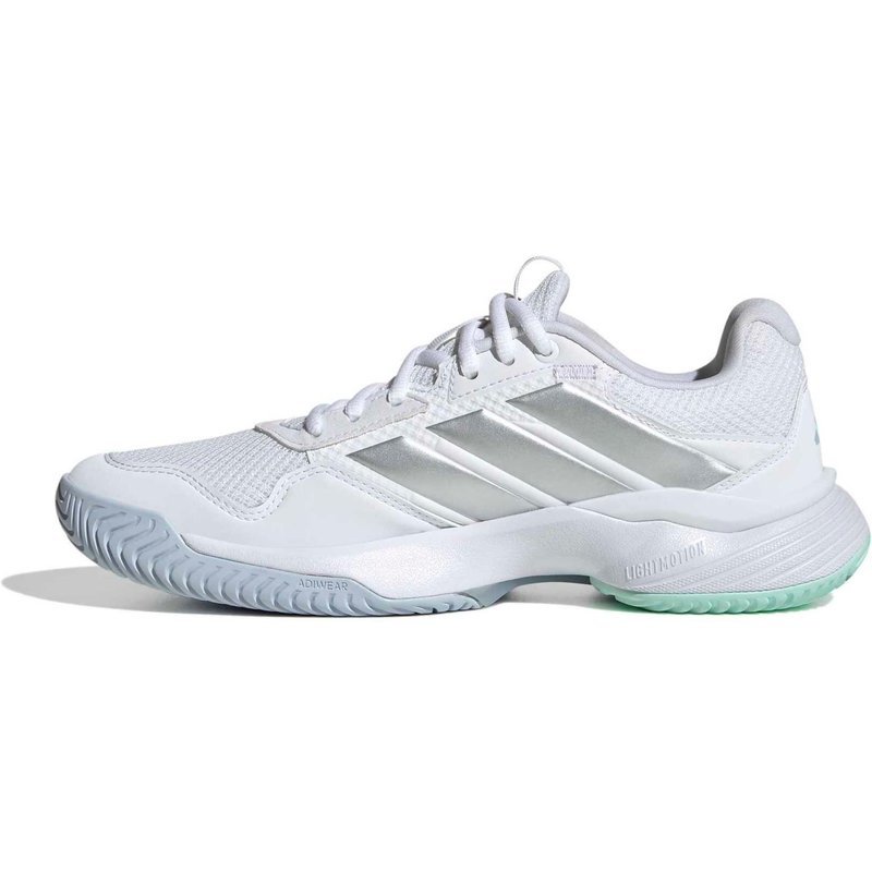 Damen Tennisschuhe Multicourt - Gamecourt 3 weiß/silbern
