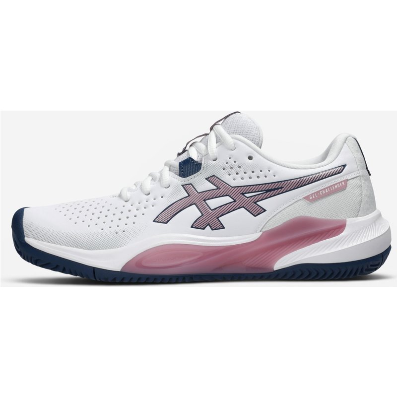 Damen Tennisschuhe Sandplatz - Gel Challenger 15 weiß/rosa