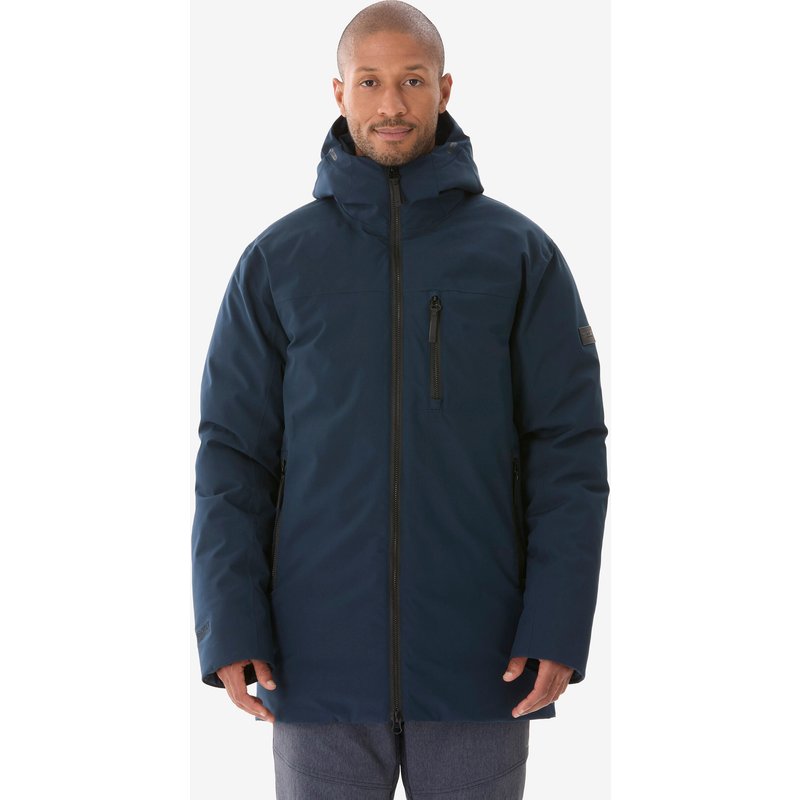 Winterjacke Parka Herren warm wasserdicht Wandern - Yewbank Regatta blau