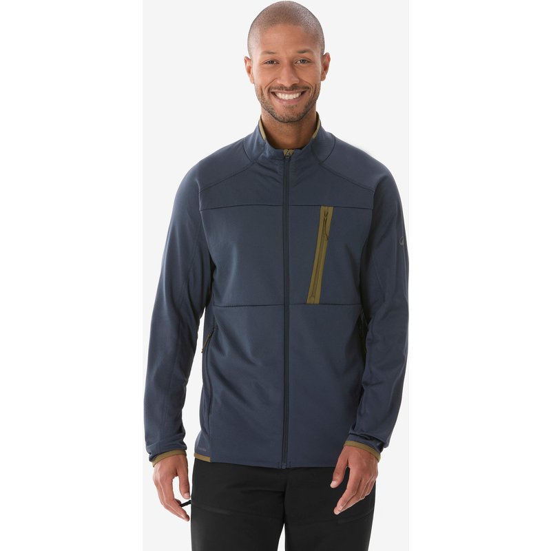 Fleecejacke Herren Wandern - MH500 Light schwarz