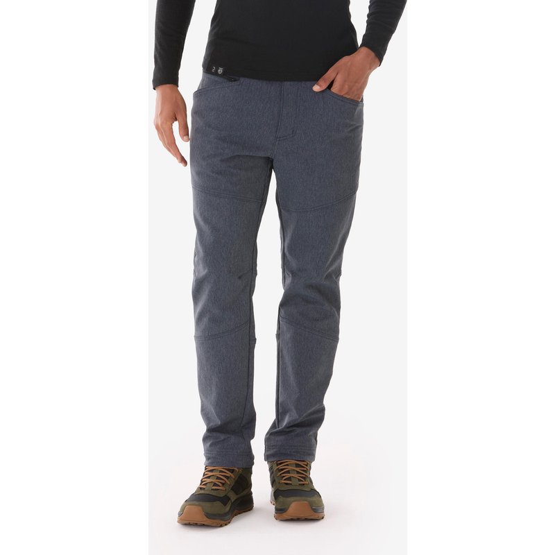 Stretch-Jeans Herren bis 0 °C Wandern - NH500 blau