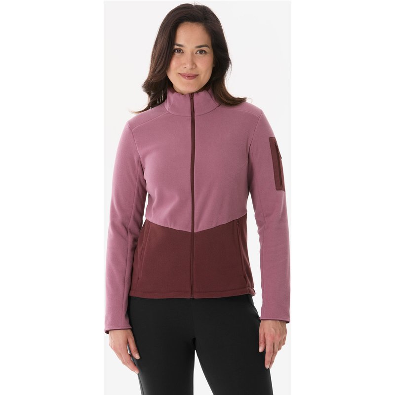 Fleecejacke Damen Wandern - MH500 violett
