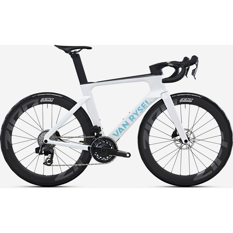 Race Rennrad RCR-F Pro CF SRAM Force AXS E1 2x12 Powermeter weiß