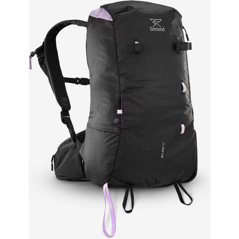 Skirucksack Tourenrucksack - Wilder 25 L schwarz